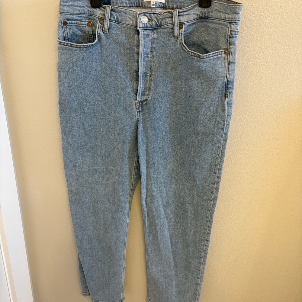 Re/Done Light Blue Denim Jeans